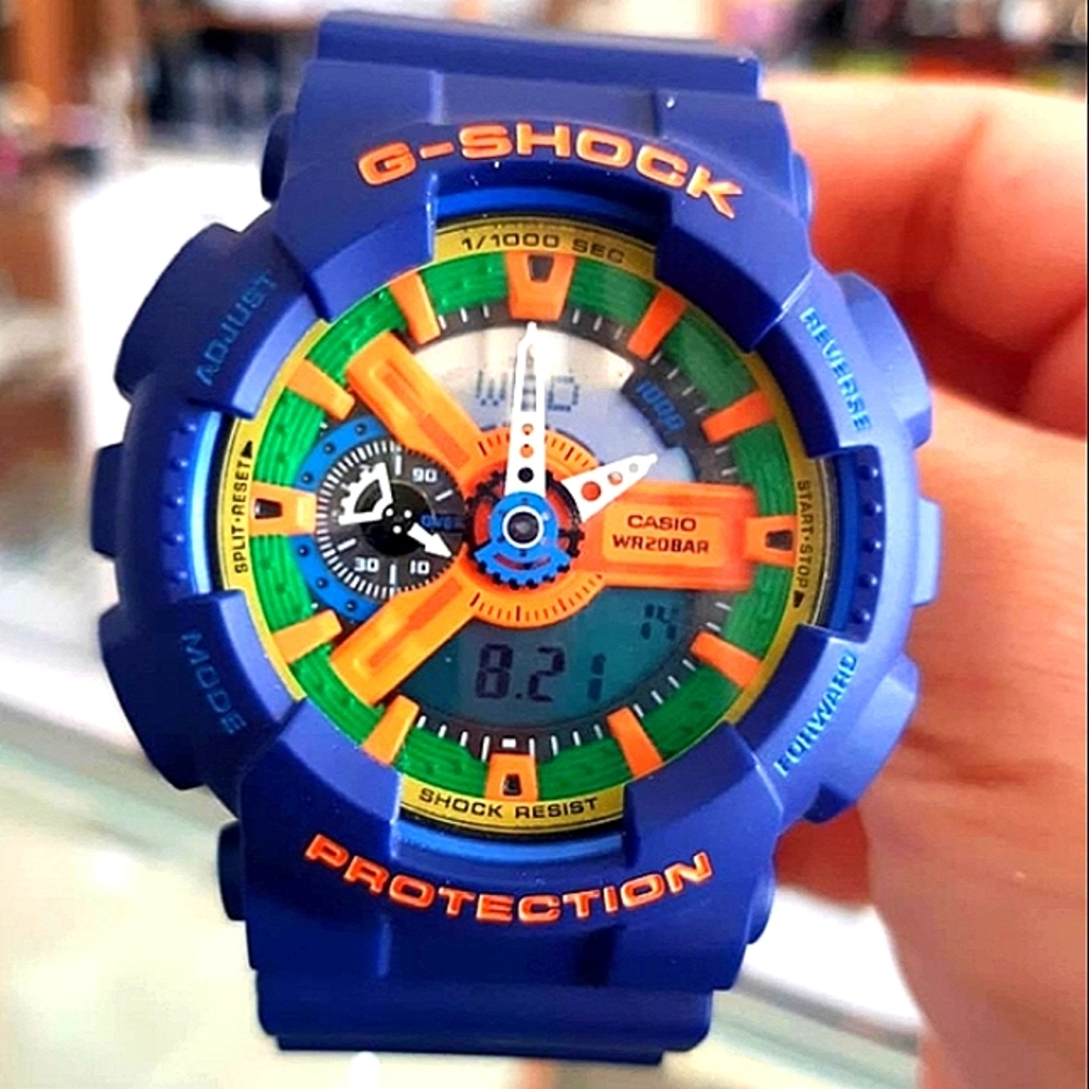 Casio Premium Blue Color Guard Series G-Shock - Picture 6 of 9